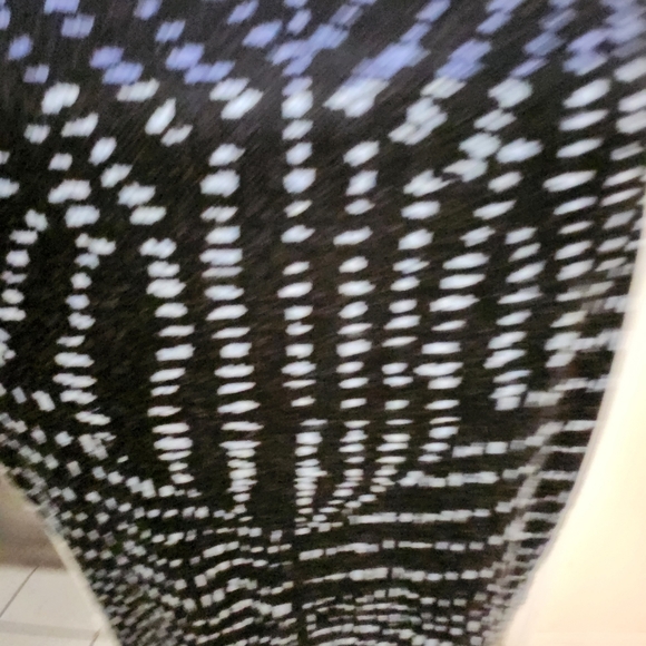 Nic and Zoe geometrical print ling line sweater top xl ombre multi color - Picture 4 of 12